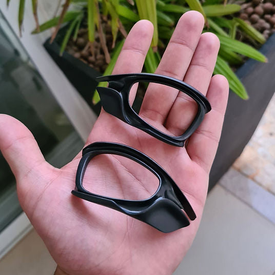 Juliet Plasma Black Iridium + SideBlinder Preto