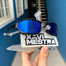 Juliet Carbon Neon Blue