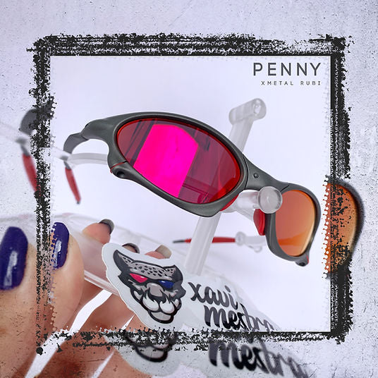 Penny Xmetal Dark Rubi Kit Vermellho