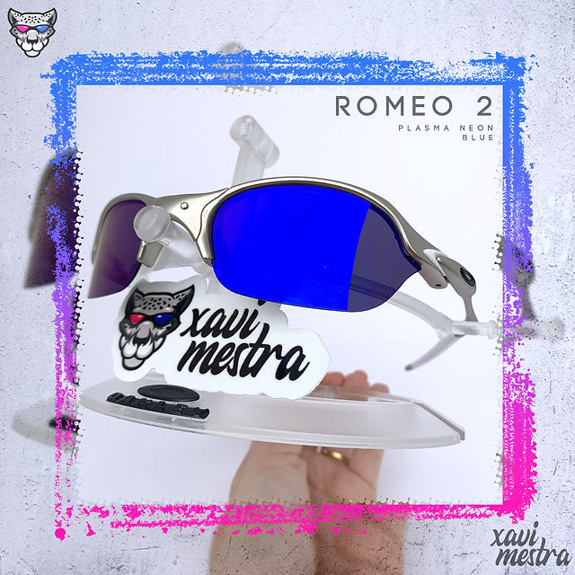 Romeo 2 Plasma Neon Blue Kit Branco