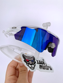 Radar Ev Path White Neon Blue