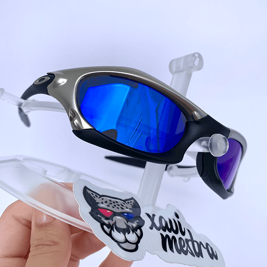 Splice Silver Neon Blue