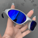 Minute Silver Neon Blue