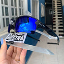 Flak 2.0 Black Neon Blue