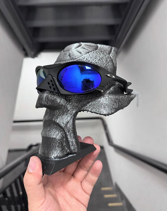 Plantaris Black Neon Blue